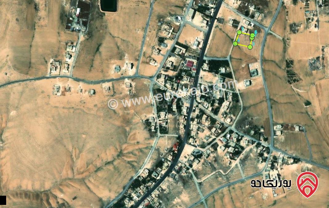 قطعة ارض مساحة 1 دونم و 851م للبيع من أراضي جنوب عمان - ارينبه الغربية