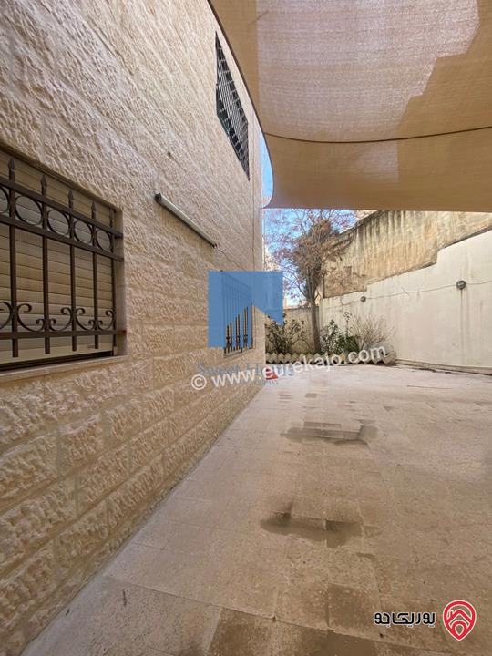 شقة أرضية مساحة 157م مع حديقة وترسات 100م للبيع في عمان - خلدا