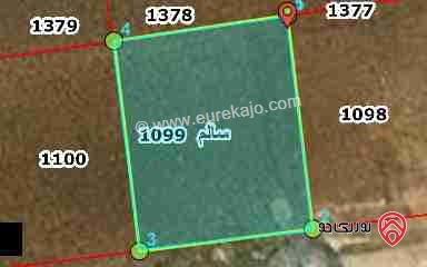 قطعة ارض مساحة 484م للبيع في عمان - سحاب قرية سالم