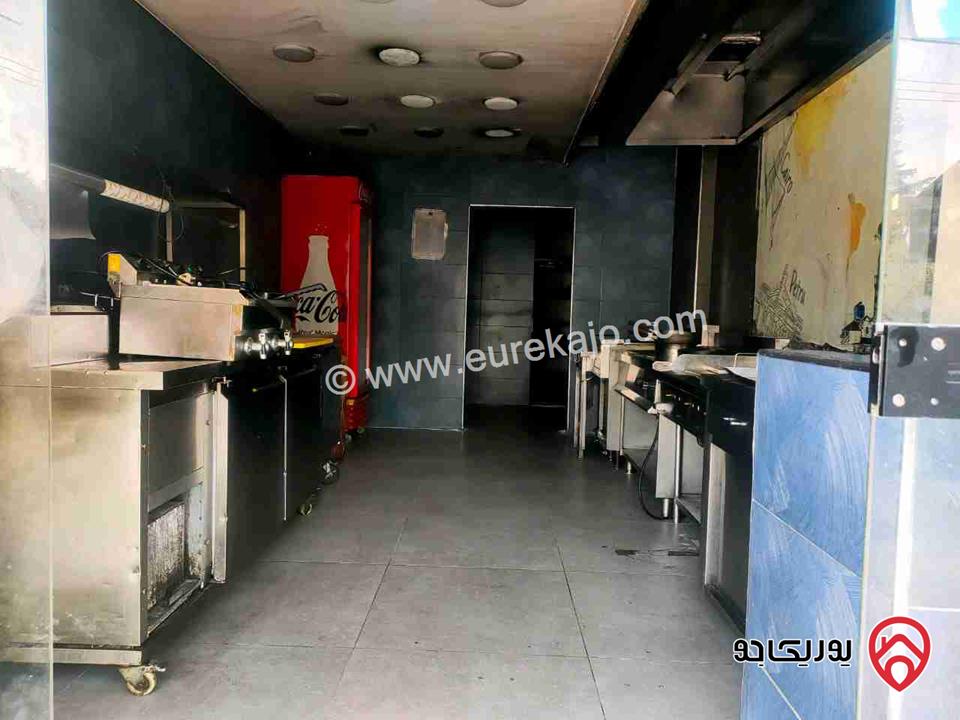 مطعم شاورما مساحة 42م للبيع في عمان - مرج الحمام
