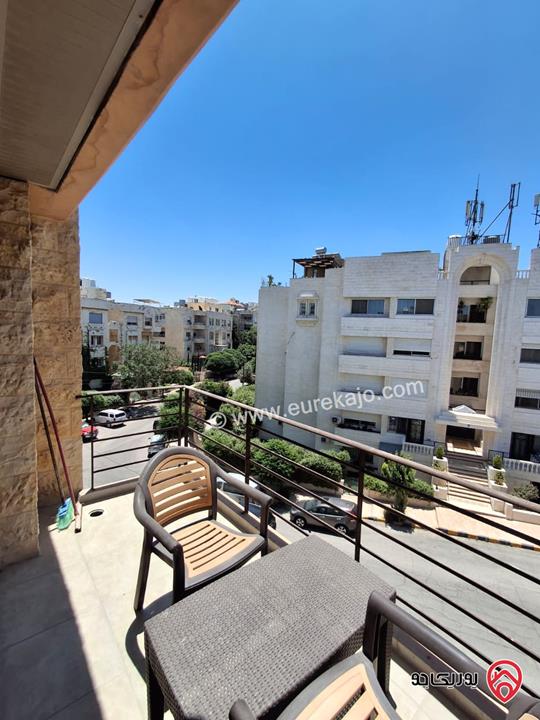 شقة فاخرة مفروشة مساحة 100م طابق أول للايجار في عمان - عبدون