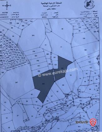 أرض مساحة 53000م للبيع في عمان - ام الأسود