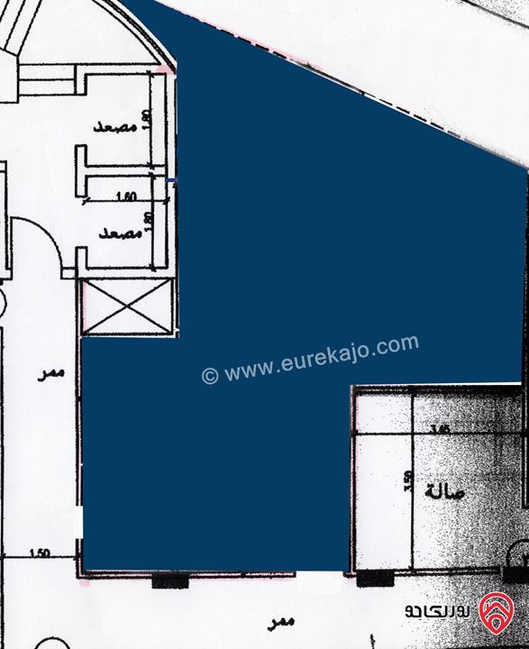 مكتب مساحة 69م للبيع في عمان - الدوار السابع من المالك مباشرة