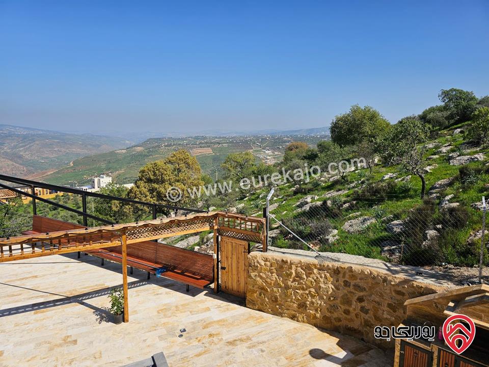 مزرعة مساحة الأرض 3 دونم و 620م والبناء 150م للبيع في السلط – منطقة الصبيحي