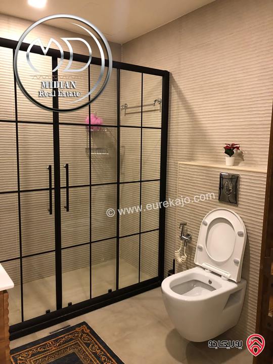 شقق مفروشة للايجار في عمان - ام السماق مساحات 100م & 140م تشطيبات وديكورات فندقية فرش فاخر بأسعار مميزة