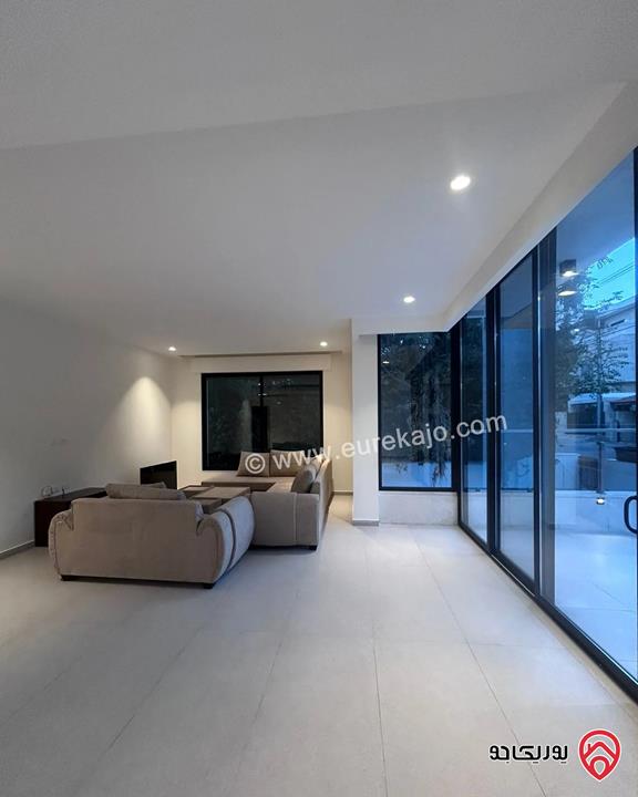 شقة أرضية مفروشة مساحة 205م للايجار في عمان - عبدون 