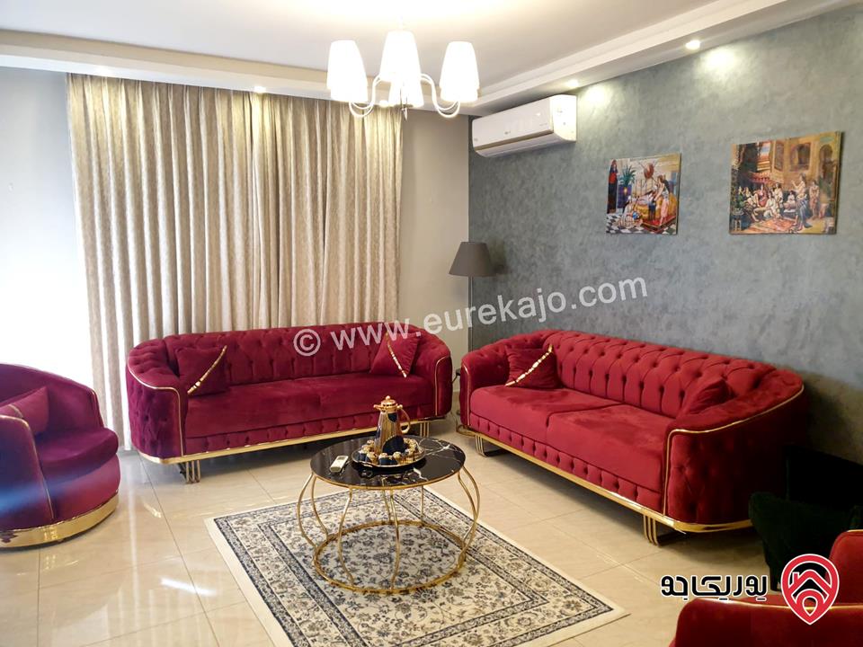 شقة طابق أول مساحة 120م للايجار مفروشة في عمان - الرابية