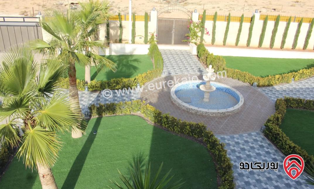 مزرعة مساحة الأرض 4000م والبناء 160م للبيع في عمان - حوارة	