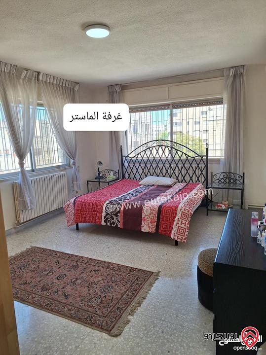 شقة مفروشة مساحة 183م للايجار في عمان - ضاحية الامير راشد