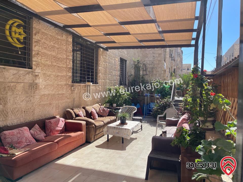 شقة مساحة 216م داخلي و 100م خارجي للبيع في عمان - ضاحية الرشيد مميزة جدا