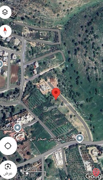  قطعة ارض مساحة 1500م للبيع في عمان - ابو السوس