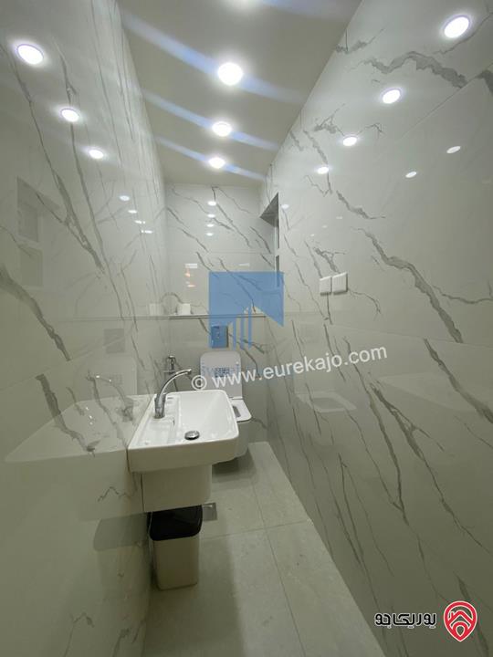 شقة أرضية مفروشة مساحة 100م مع ترس 50م للبيع في عمان - عبدون الشمالي