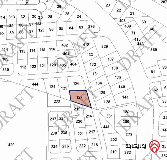أرض مساحة 1560م للبيع في عمان - ناعور