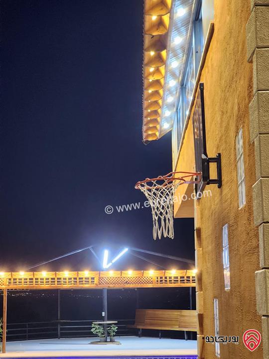 مزرعة مساحة الأرض 3620م والبناء 150م للبيع في السلط - الصبيحي