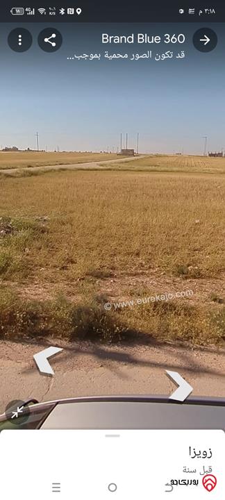 ارض مساحة 400م للبيع في عمان - طريق المطار زويزا متوفر جميع الخدمات منطقة فلل وشاليهات