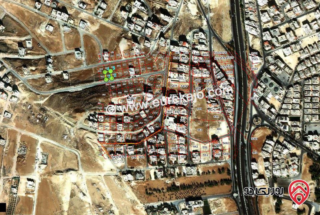 قطعة ارض مساحة 500م للبيع من اراضي شمال عمان صافوط من ضمن اسكان المهندسين
