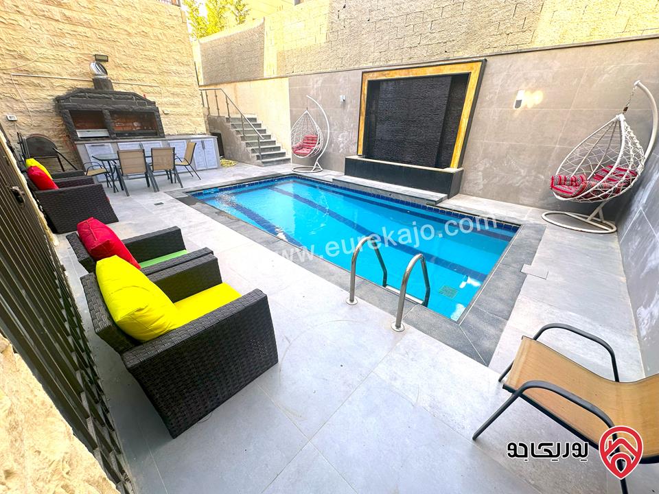 فيلا مفروشة مساحة 640م على أرض 510م للبيع في عمان - دابوق حوض الذهبية