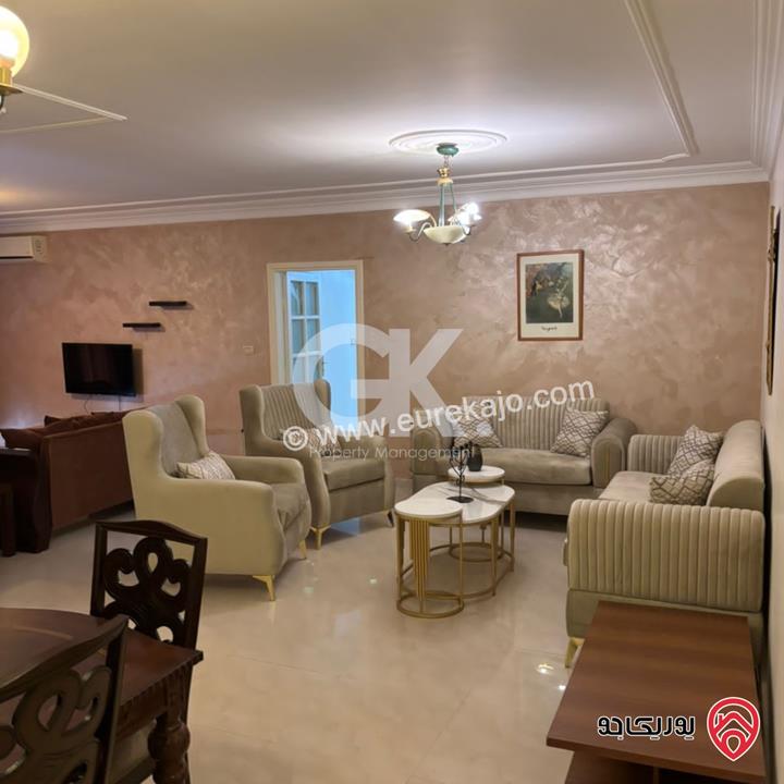 شقة طابق أول مساحة 150م للايجار مفروشة في عمان - ضاحية الأمير راشد