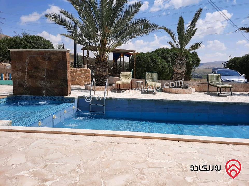 مزرعة للإيجار اليومي او الشهري في الزرقاء - السخنة