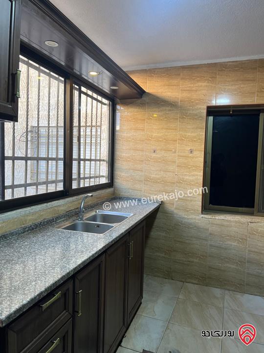 شقة أرضية مساحة 115م داخلي و 85م خارجي للببع في عمان - ضاحية الأمير حسن