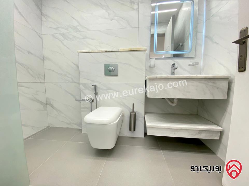 شقة مساحة 130 متر طابق ثاني للايجار مفروشة فرش جديد في عمان - عبدون