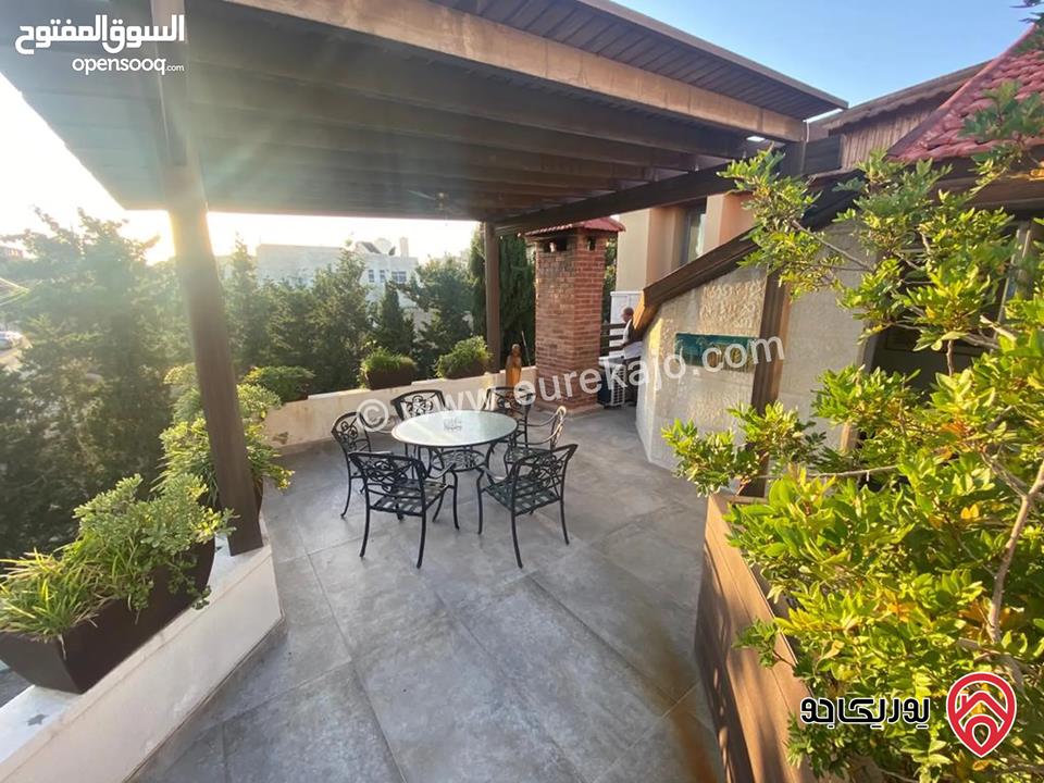 شقة فاخرة مساحة 150م للايجار مفروشة في عمان - عبدون