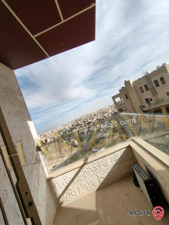 شقة طابق أرضي مساحة 220م داخلي و 100م خارجي للايجار في عمان - عبدون 