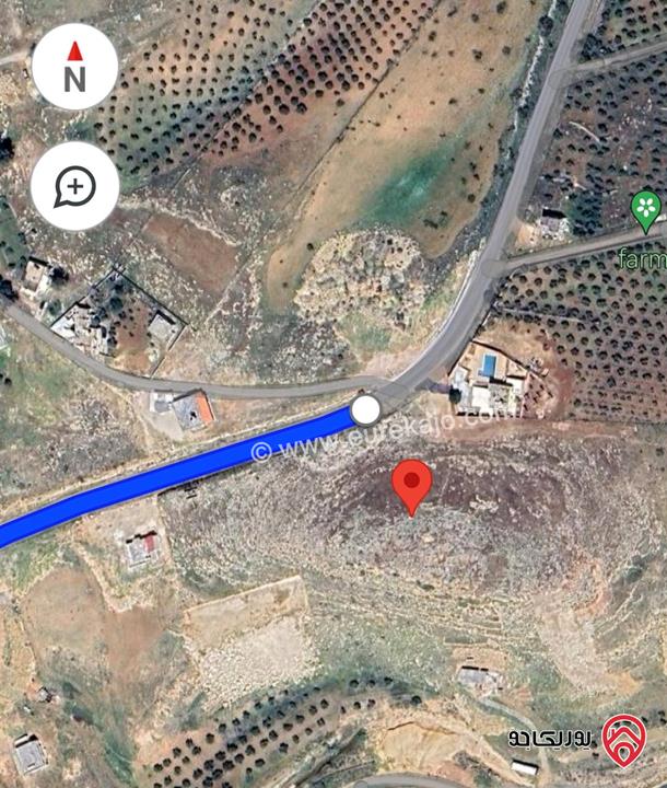 أرض مساحة 1362م للبيع في الزرقاء - بيرين الخلة