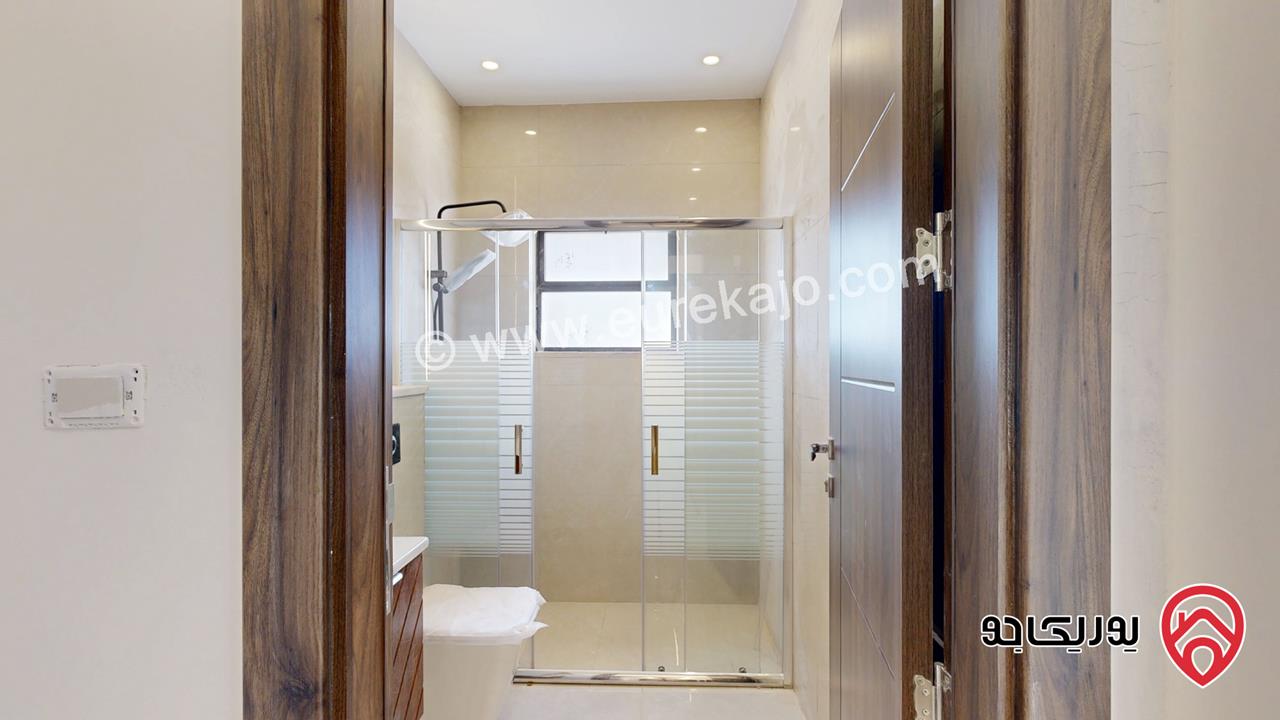 شقة طابق ارضي مساحة 155م داخلي و 50م خارجي للبيع في عمان - شفا بدران منطقة فلل