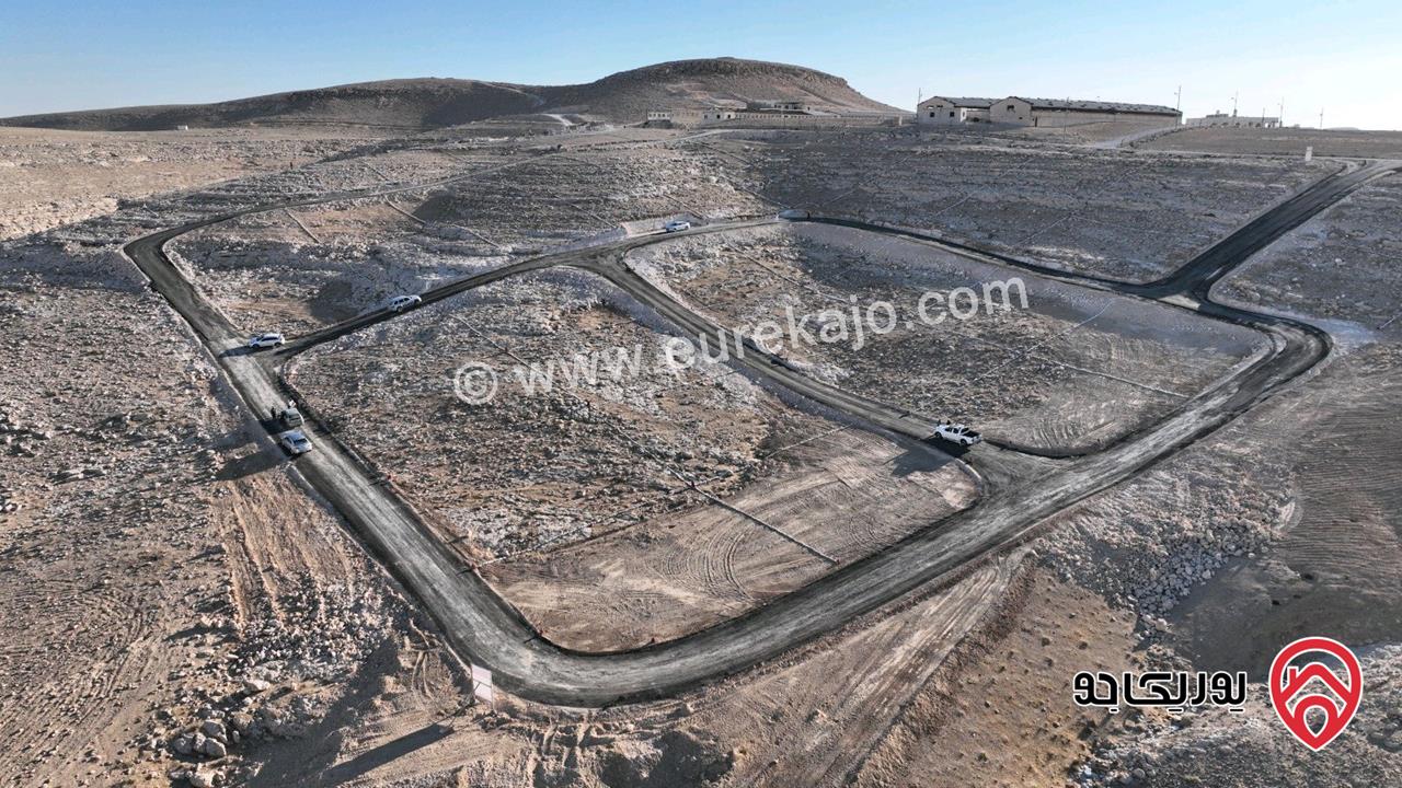 قطع اراضي بمساحة 500م للبيع أقساط او كاش للاستثمار العقاري او التملك في الزرقاء - مدينة الجندي 