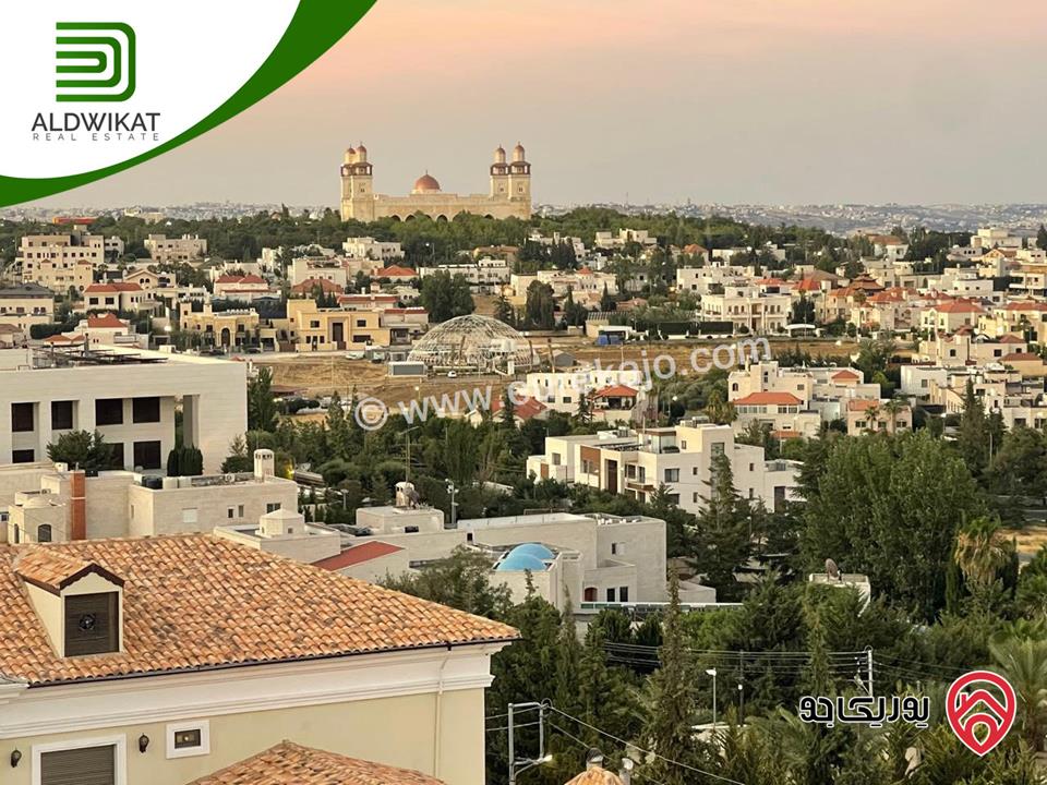 ارض مساحة 1 دونم للبيع في عمان - دابوق / الذهبية موقع اطلالة مميز