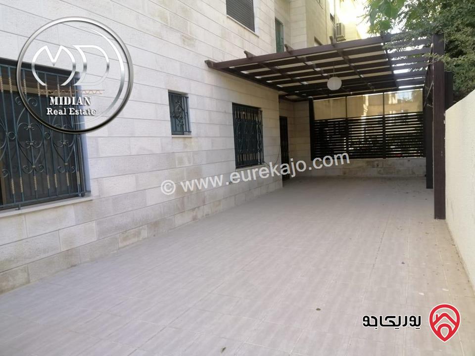 شقة ارضية فارغة للايجار في عمان - الصويفية مساحة 200م مع ترس و حديقة 150م سوبر ديلوكس بسعر مميز