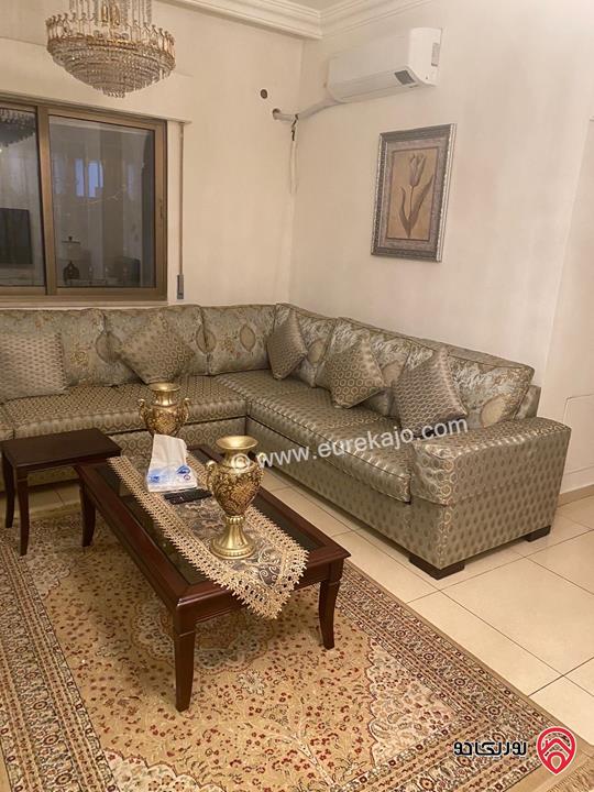 شقة مفروش طابق ارضي مساحة 170م للايجار في عمان - دير غبار