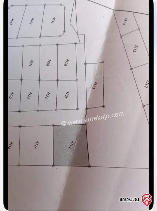 قطعة أرض مساحة 600م للبيع في البحر الميت منطقة جوفة الكفرين