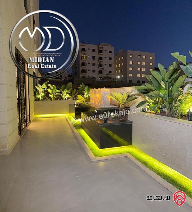 شقق ارضية جديدة للبيع في عمان - حي الصحابة مساحات 190م & 200م مع ترسات و حدائق تشطيبات عصرية فاخرة بأسعار مميزة