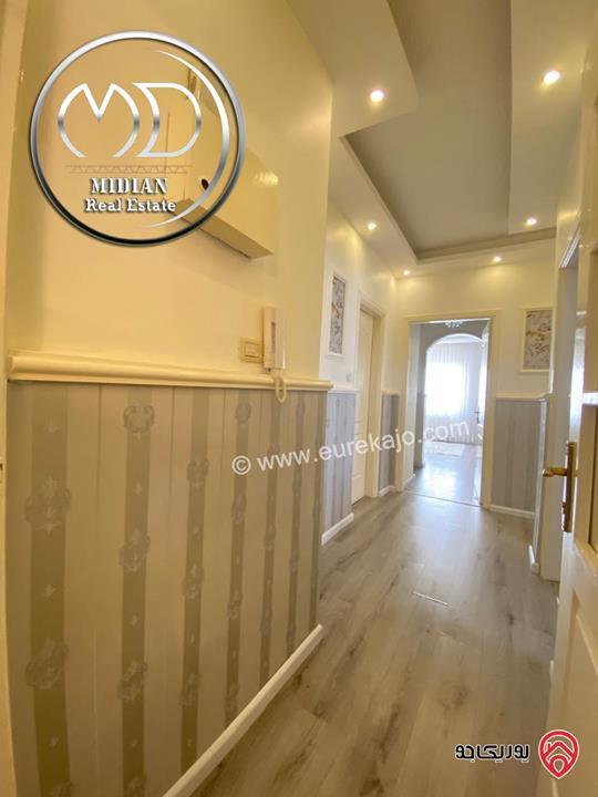 شقة مفروشة للايجار في عمان - ام السماق مساحة 210م طابق ثاني تشطيبات وديكورات فاخرة اطلالة جميلة