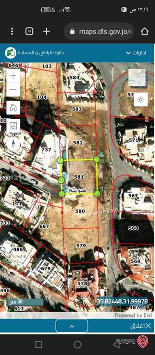 أرض مساحة 766م للبيع في عمان - دابوق