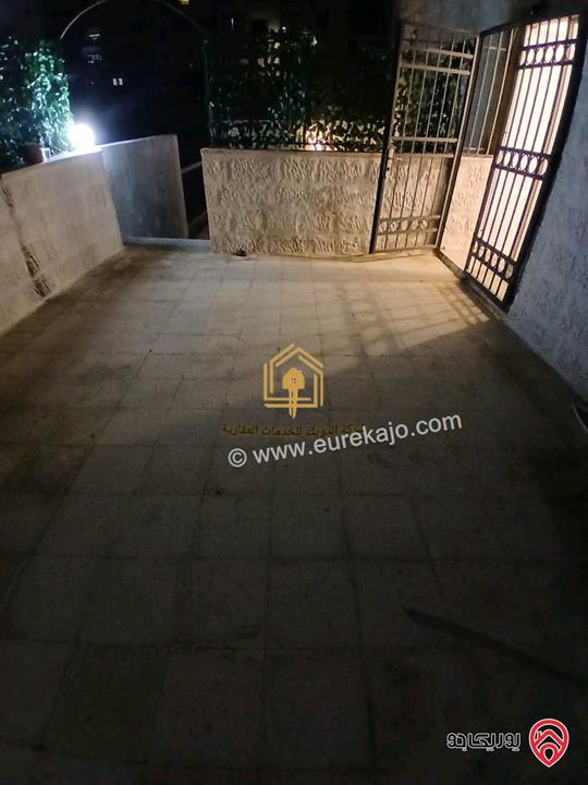 شقة فارغة طابق ارضي مساحة 100م داخلي و 30م خارجي للايجار في عمان - الدوار السابع 