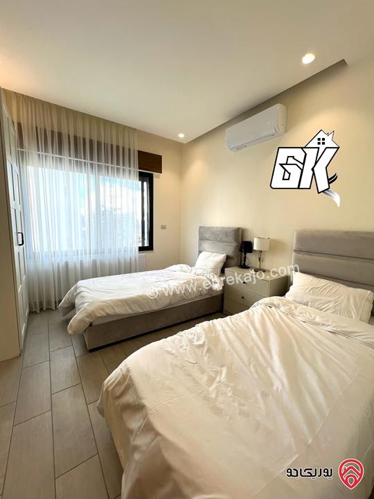 شقة مفروشة طابق ثاني مساحة 190م للإيجار في عمان - خلدا