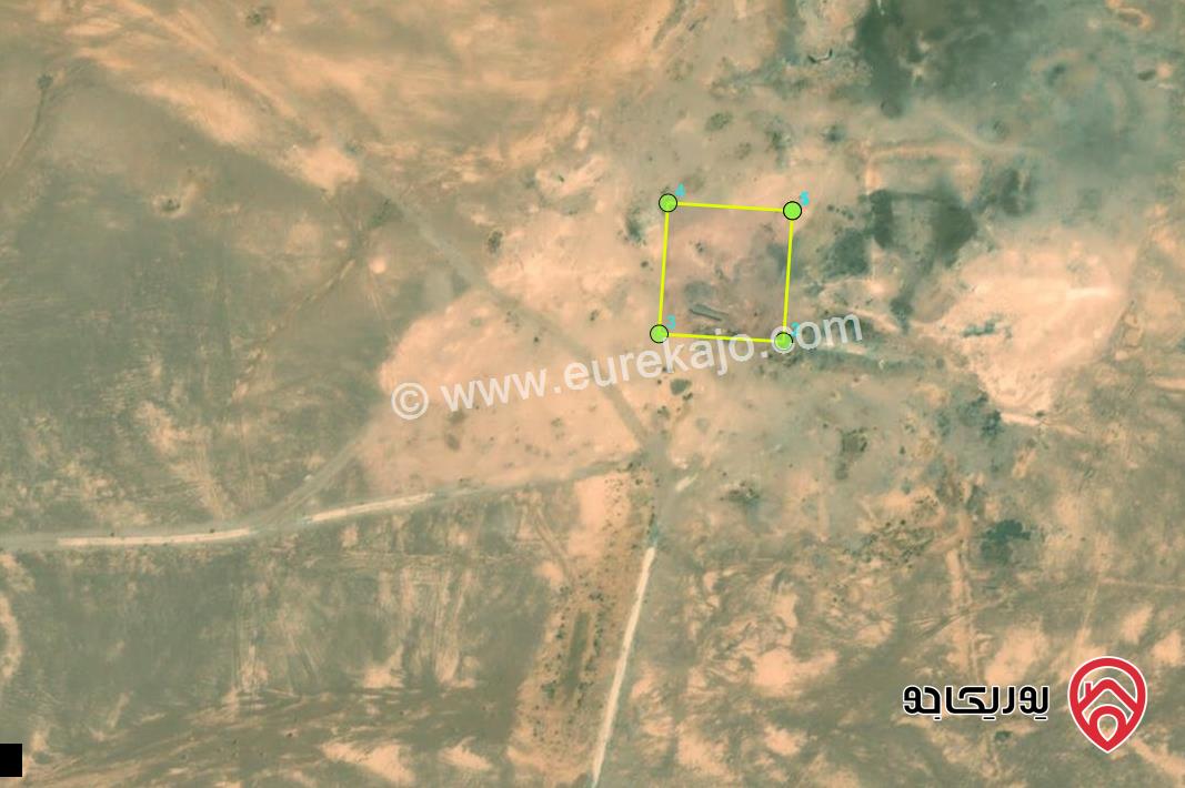 قطعة ارض مساحة 3 دونم و 400م للبيع في عمان - الموقر حوض الجناب 
