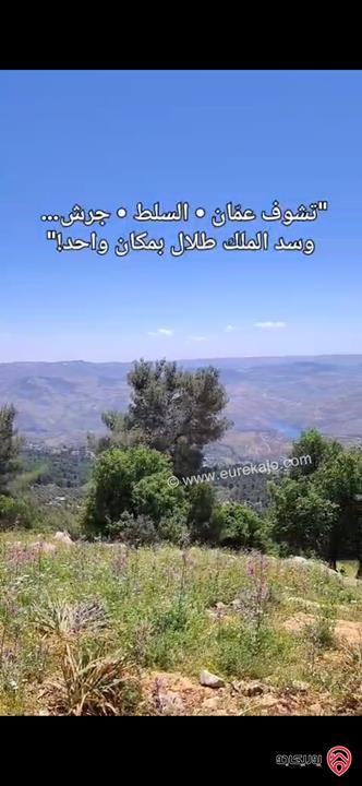 قطعة أرض مميزة مساحة 3700م للبيع من أراضي جرش بإطلالة جذابة