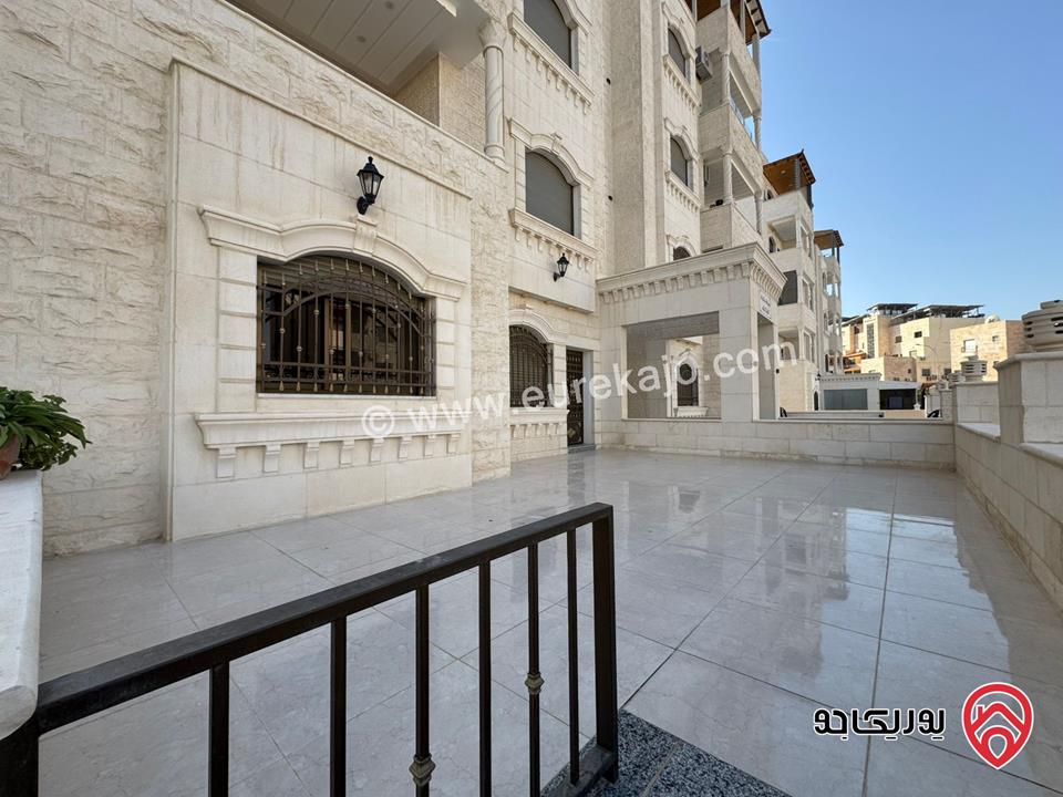 شقة أرضية مميزة مساحة 162م داخلي و 280م خارجي للبيع المنطقة الخامسة / العقبة