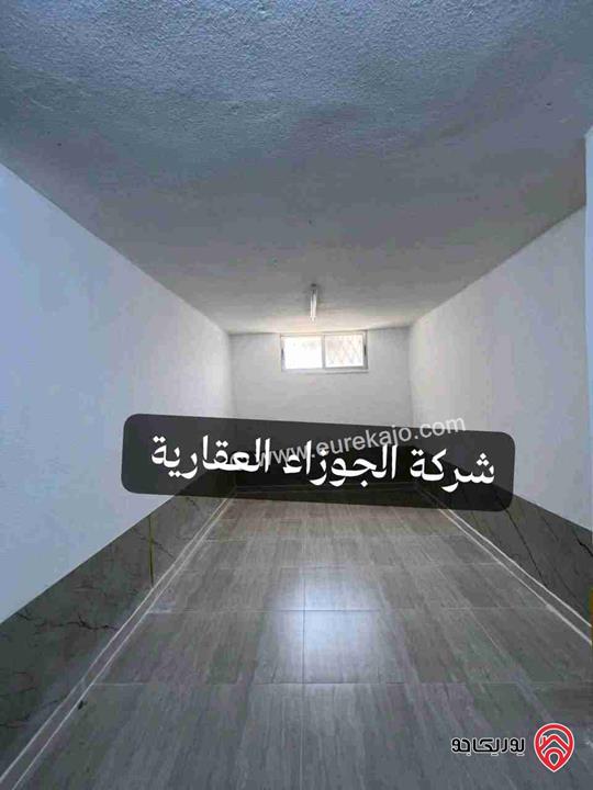 شقة فارغة شبه ارضية مساحة 120م للايجار في عمان - منطقة الذراع 