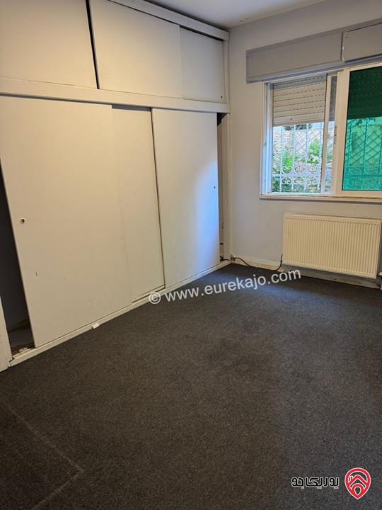 شقة شبه أرضية مساحة 150م للايجار في عمان - الرابية