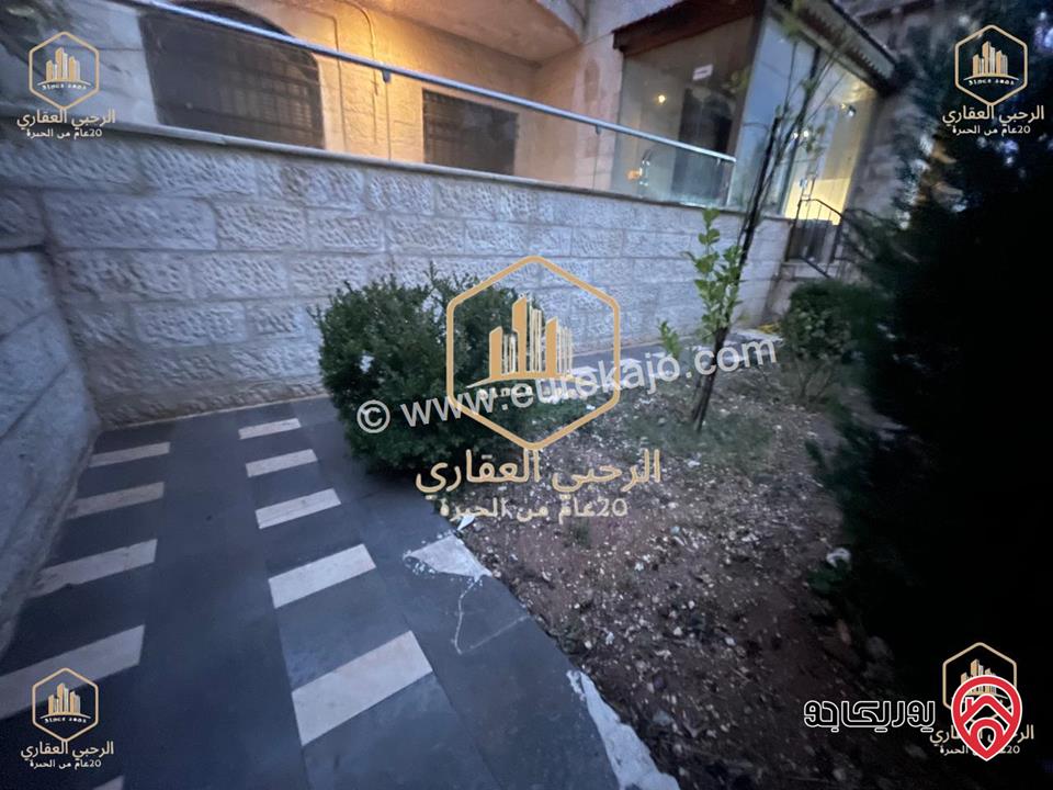 شقة سوبر ديلوكس ارضية مساحة 190م للايجار في عمان - خلدا 