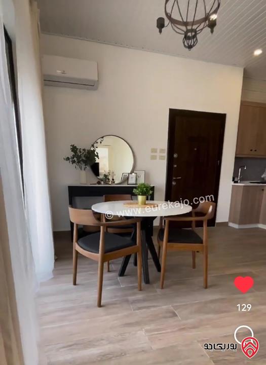 رووف فاخر مفروش مساحة 100م للايجار في عمان - ام السماق 