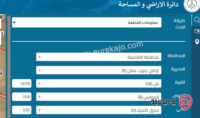 ارض مساحة 76 دونم للبيع في عمان - نتل خارج التنظيم 