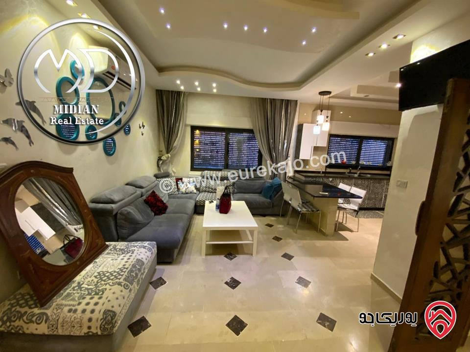 شقة مفروشة للايجار في عمان - ام السماق مساحة 200م طابق اول تشطيبات و ديكورات سوبر ديلوكس بسعر مميز