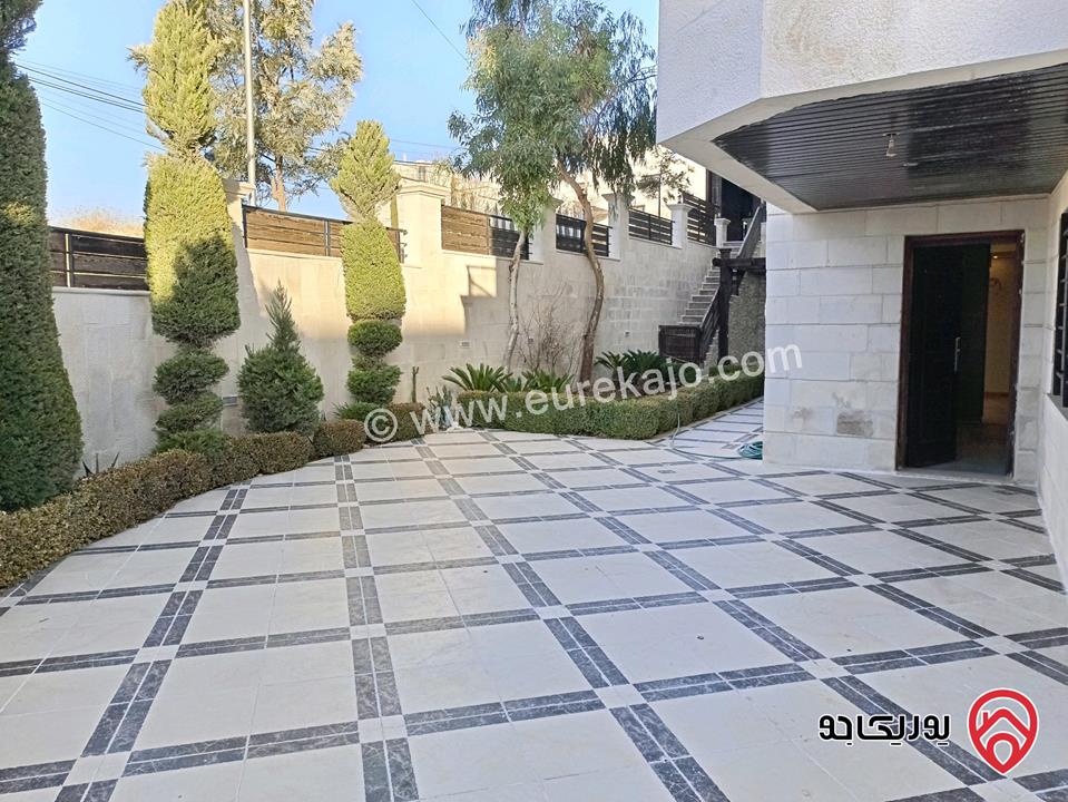 شقة ارضية مساحة 200م داخلي و 250م خارجي للبيع في عمان - دابوق