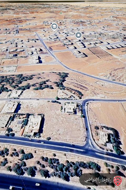 قطعة أرض مساحة 1556م للبيع في عمان - طريق المطار - الغباشية وتلعة عقيل